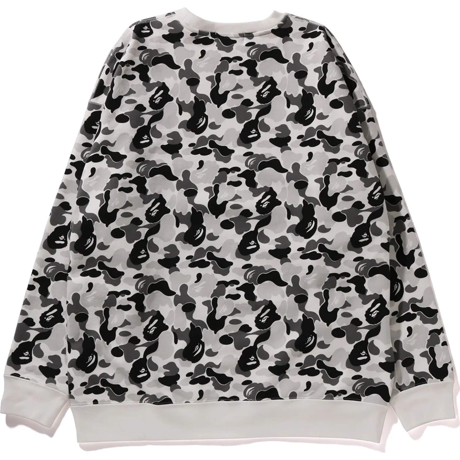 ABC CAMO CREWNECK RELAXED FIT LADIES