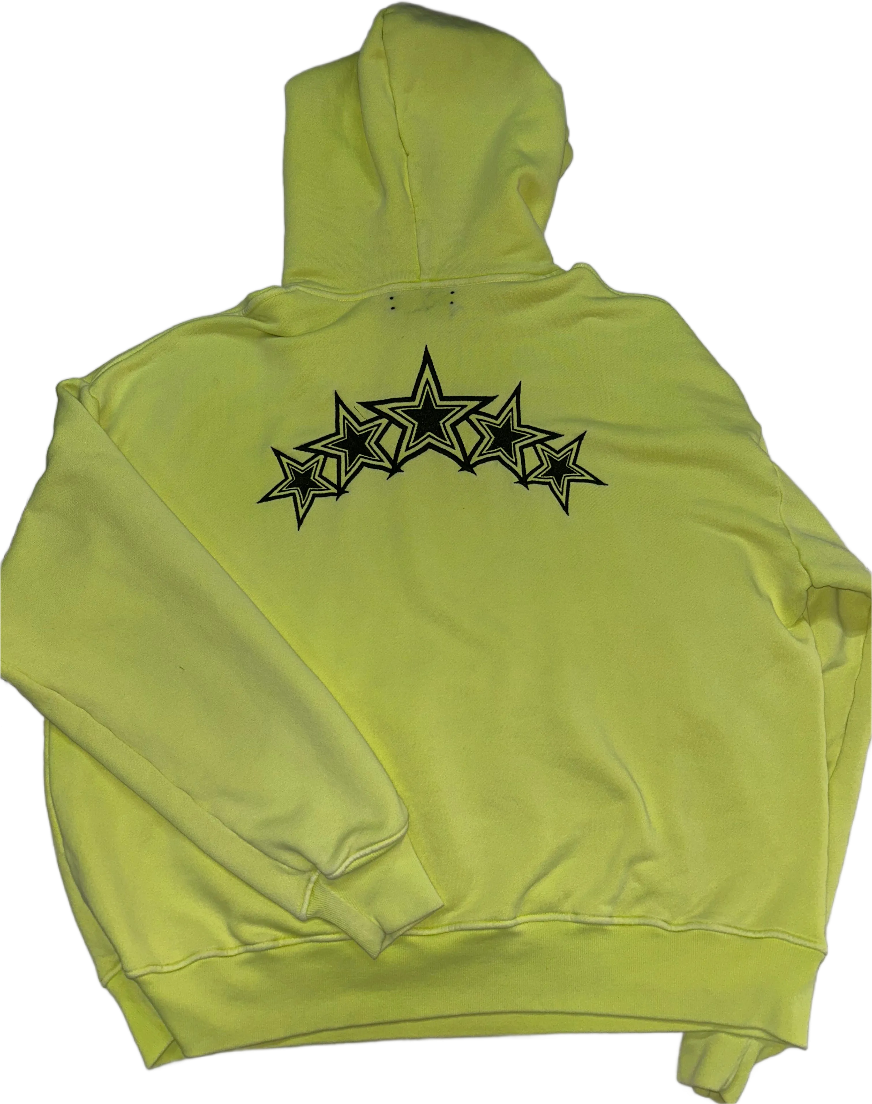 AMIRI  STARS YELLOW/BLACK HOODIE