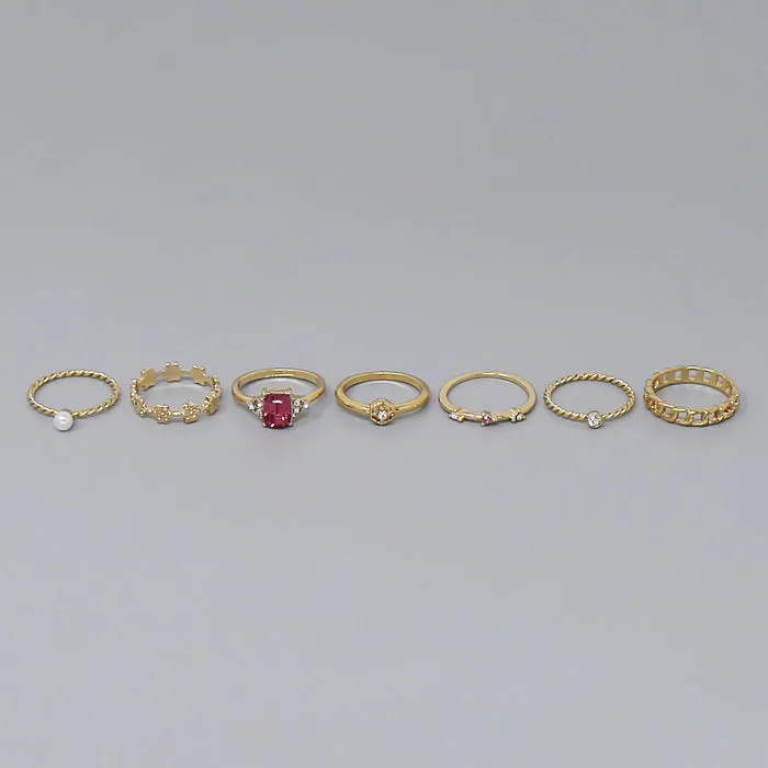 Assorted Ring Set