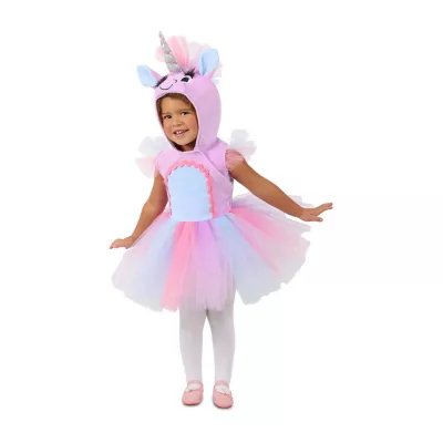 Baby Girls Pastel Unicorn Costume