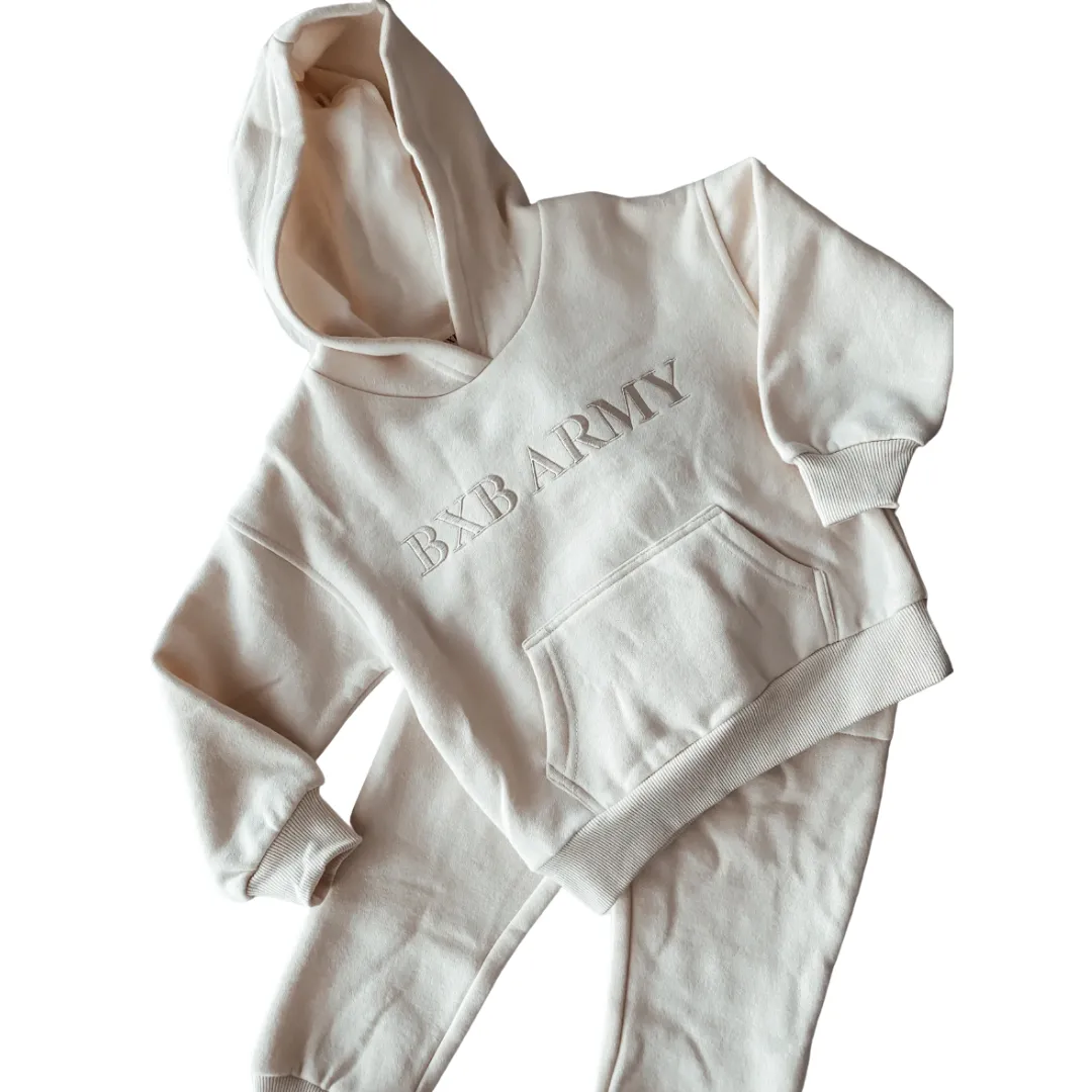 Ballerinas and Boys - Soft Cream Logo Tracksuit