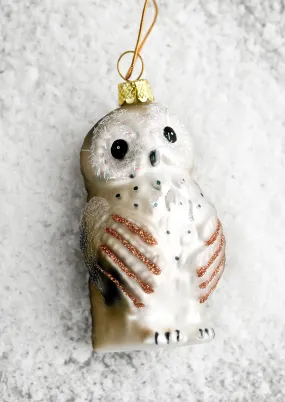 Bashful Owl Ornament