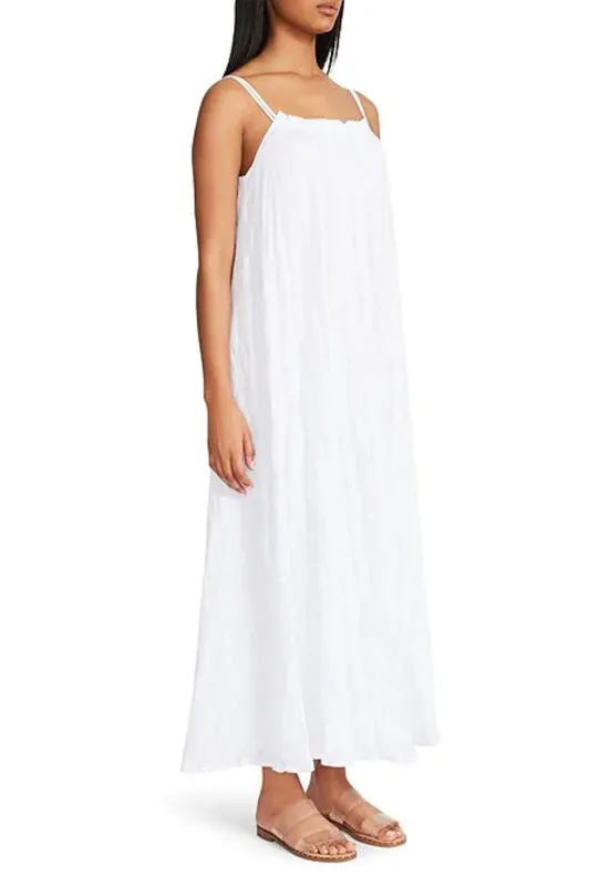 BB Dakota - Flowget About It Dress White