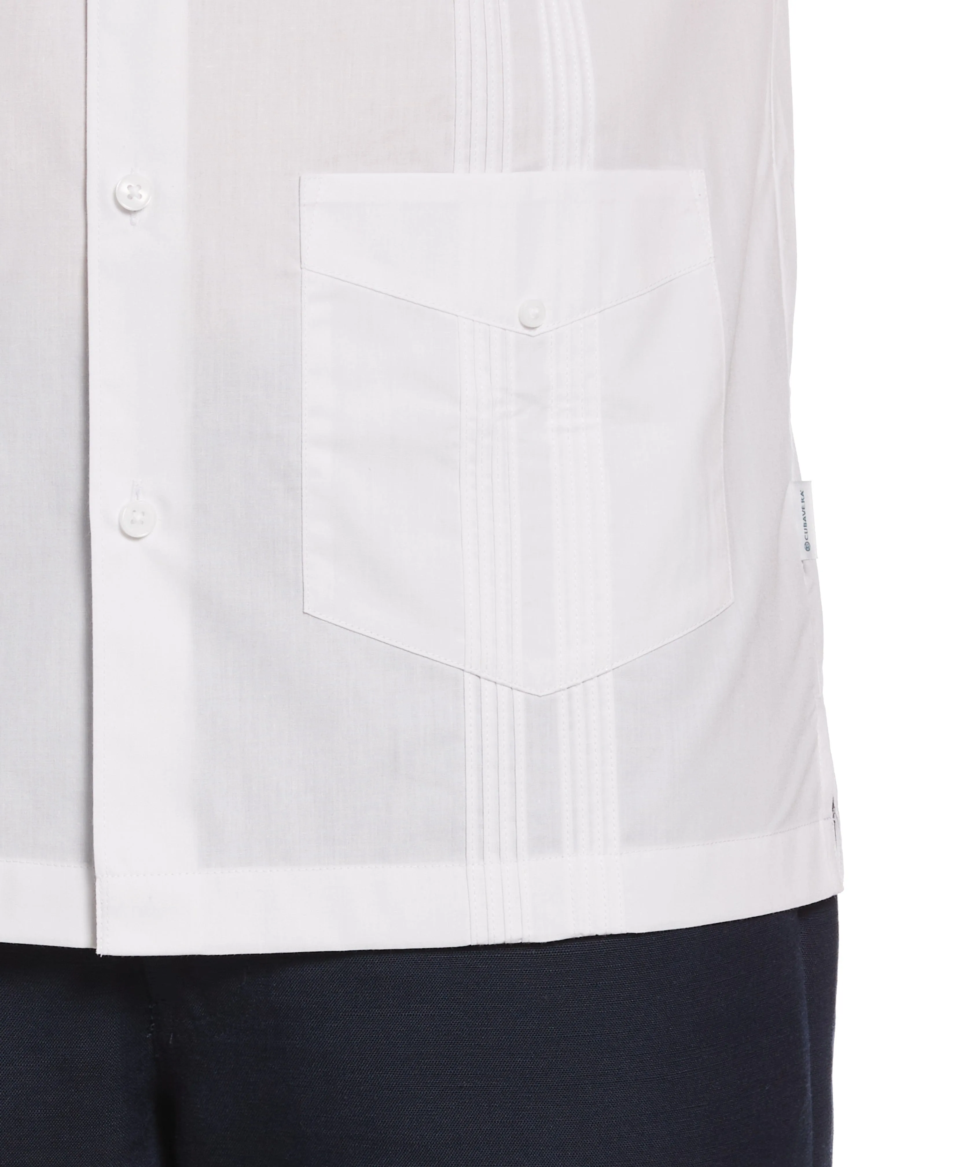 Big & Tall Four Pocket Guayabera Shirt