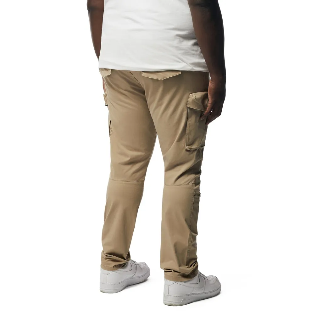 Big and Tall - Utility Twill Pants - Khaki