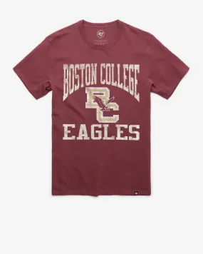 BOSTON COLLEGE EAGLES BC VINTAGE BIG UPS '47 FRANKLIN TEE