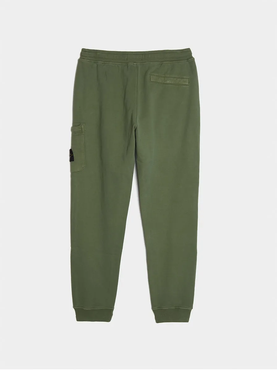 Brushed Cotton Pocket Jogger, Olive