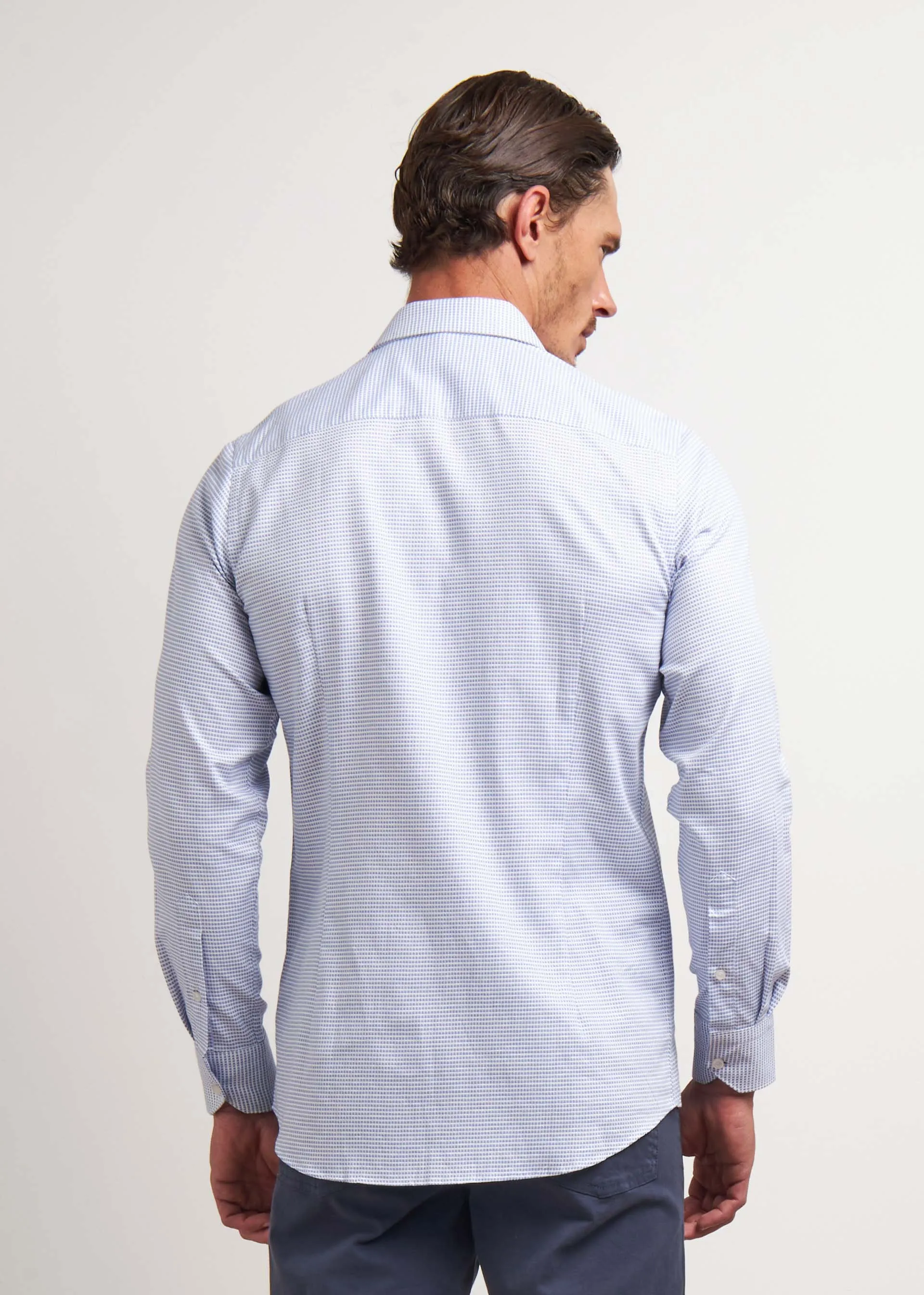 Camicia a quadretti slim