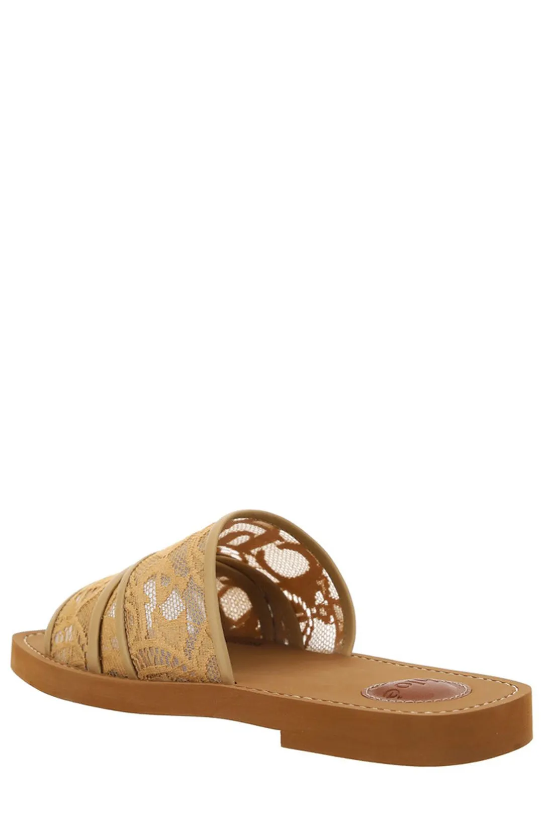 Chloé Woody Lace Flat Mules