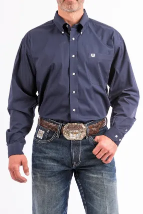 Cinch Men's Solid Navy Classic Fit