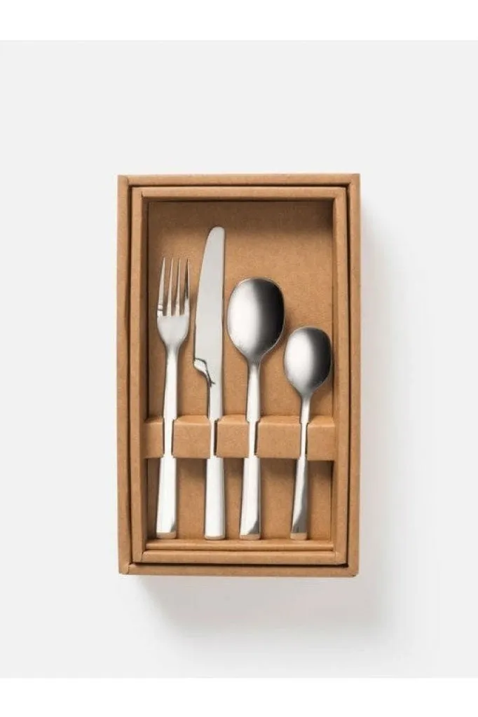 Citta - Sunbury Cutlery - Set Of 16 - Polished Stainless Steel