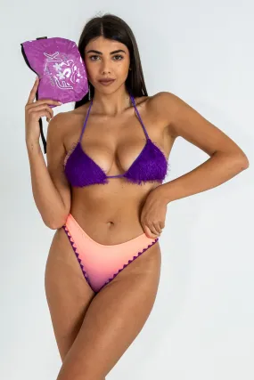 Costume bikini triangolo e slip coulotte visionary dose