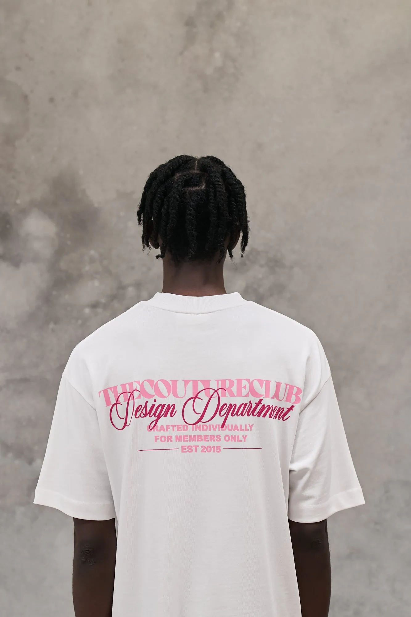 DESIGN DEPARTMENT GRAPHIC T-SHIRT - PINK