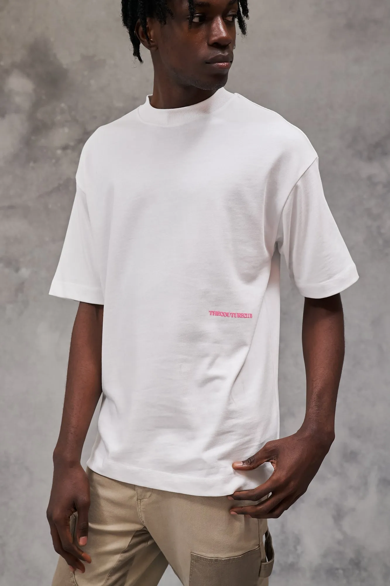 DESIGN DEPARTMENT GRAPHIC T-SHIRT - PINK