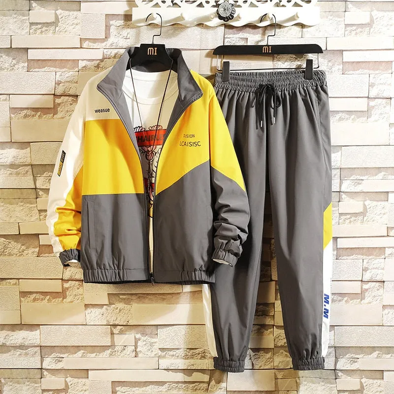 DJSION Classic Triadic Color Scheme Tracksuit