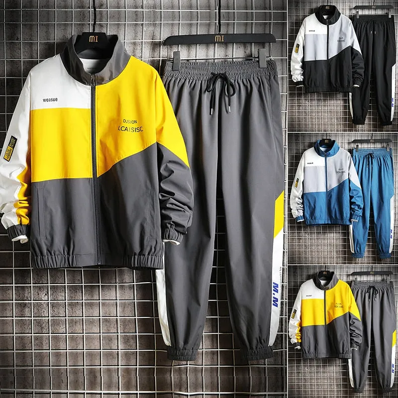 DJSION Classic Triadic Color Scheme Tracksuit