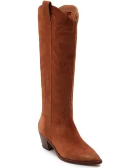 Dolce Vita Solei Womens Leather Tall Cowboy