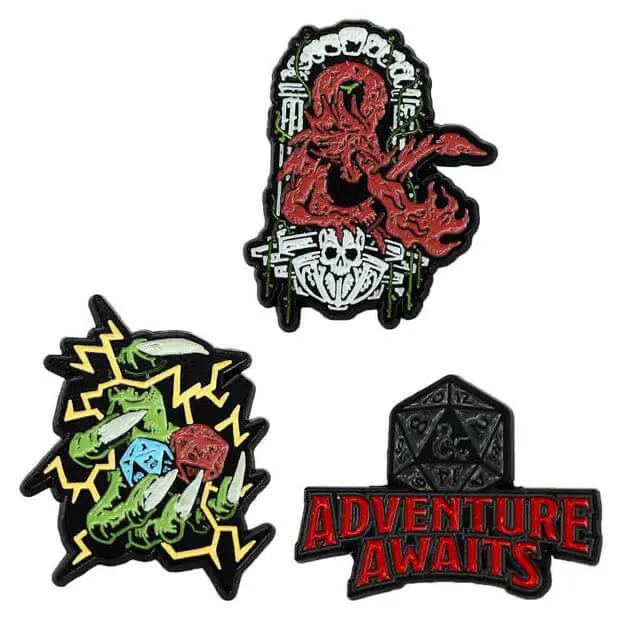 Dungeons & Dragons Lapel Pin Set