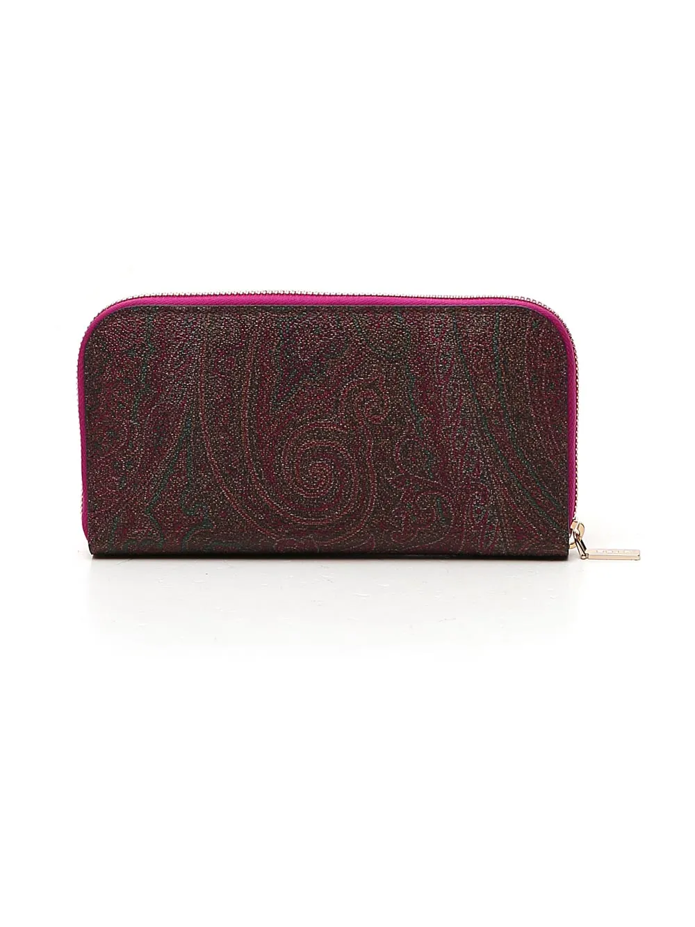 Etro Paisley Zip-Around Wallet