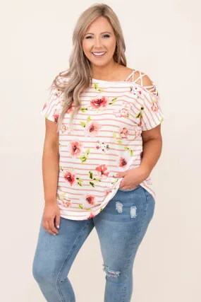 Find A Getaway Top, Peach