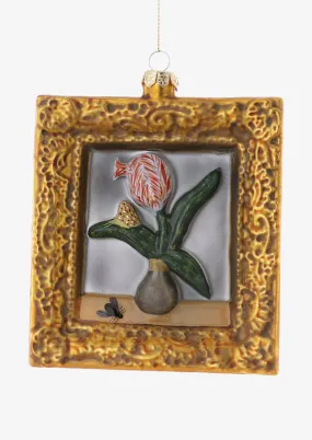 Framed Still Life Ornament