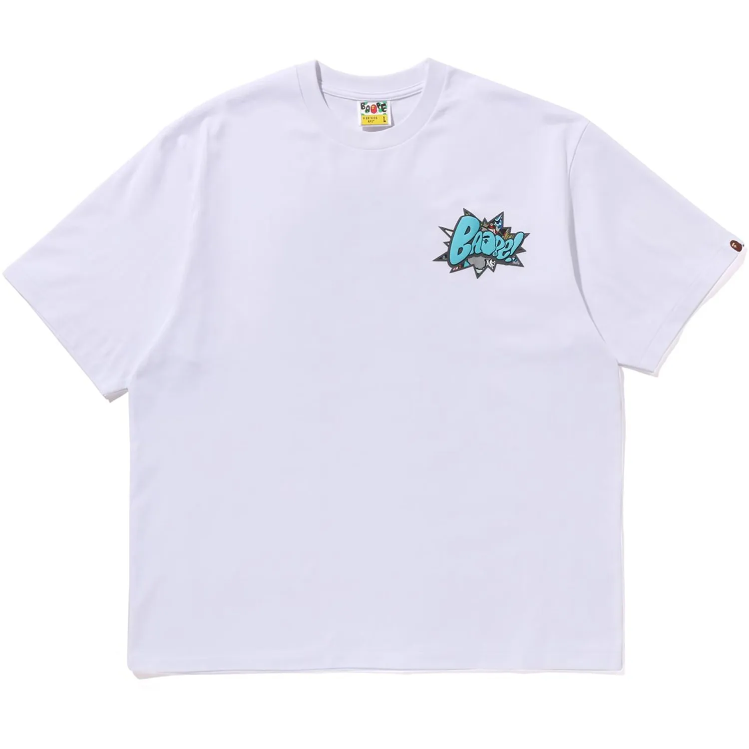 GRAFFITI BAPE RELAXED FIT TEE MENS