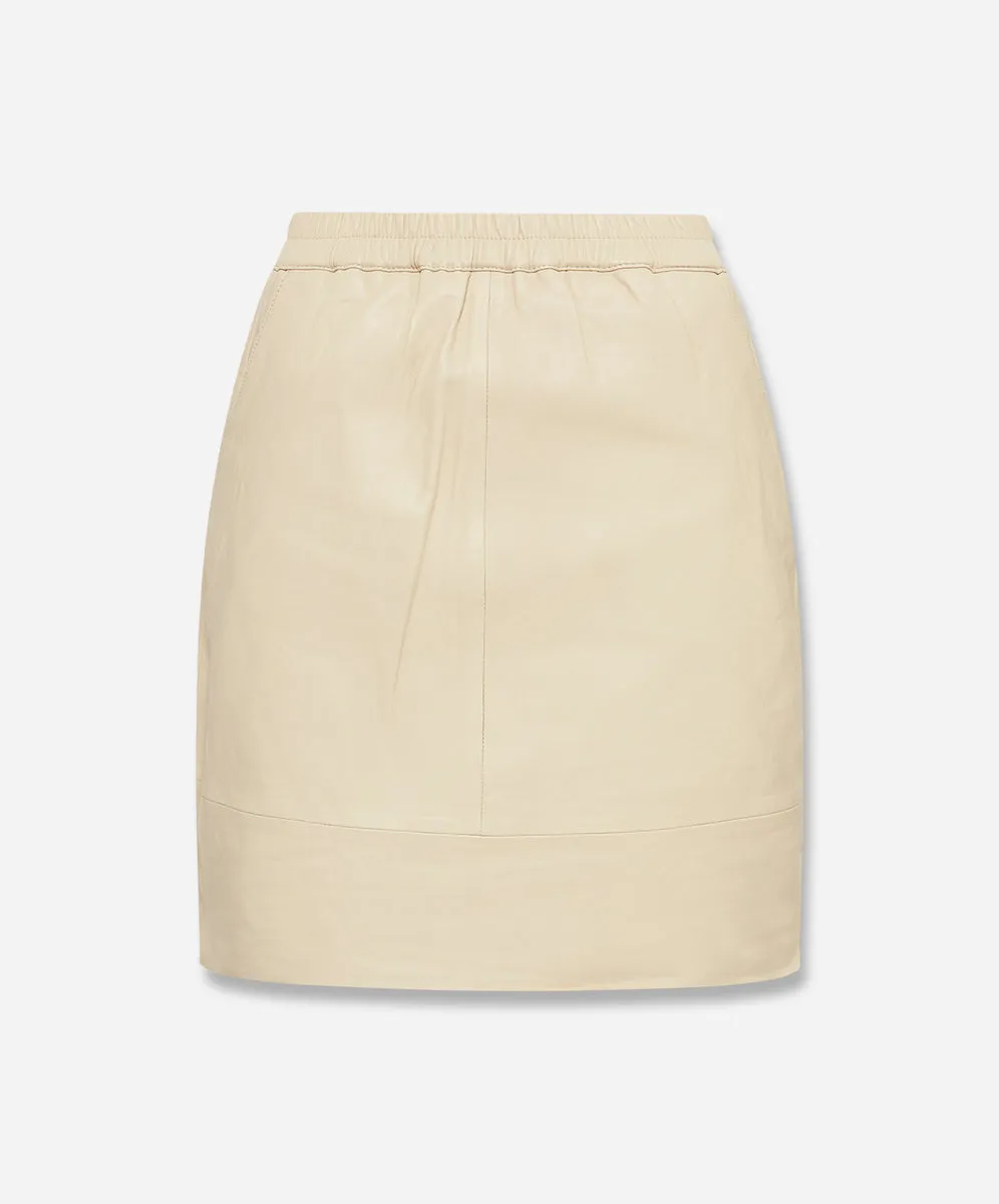 Heart Leather Skirt