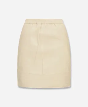 Heart Leather Skirt