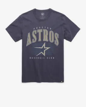 HOUSTON ASTROS COOPERSTOWN DOUBLE HEADER '47 FRANKLIN TEE