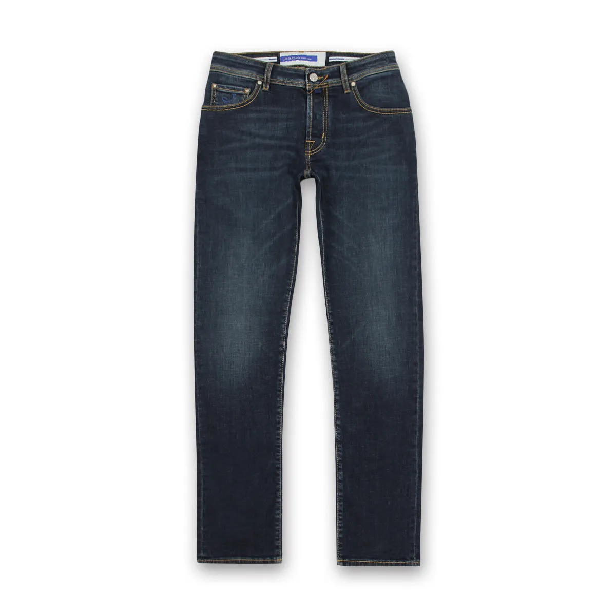 Jacob Cohen - Nick Slim Fit Royal Blue Badge Jeans