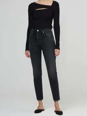 Jolene High Rise Slim Jean - Stormy