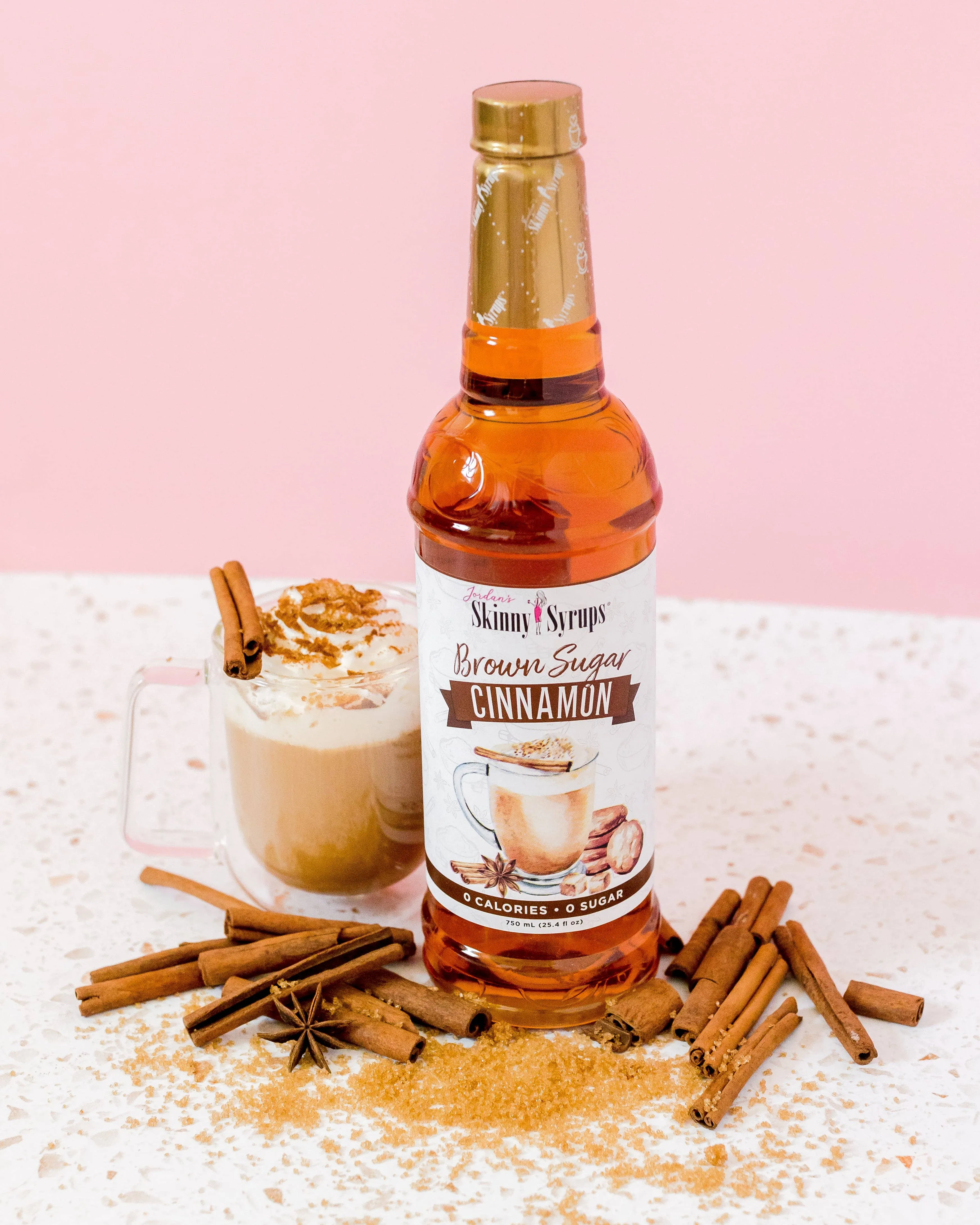 Jordan's Skinny Mixes - Sugar Free Brown Sugar Cinnamon Syrup