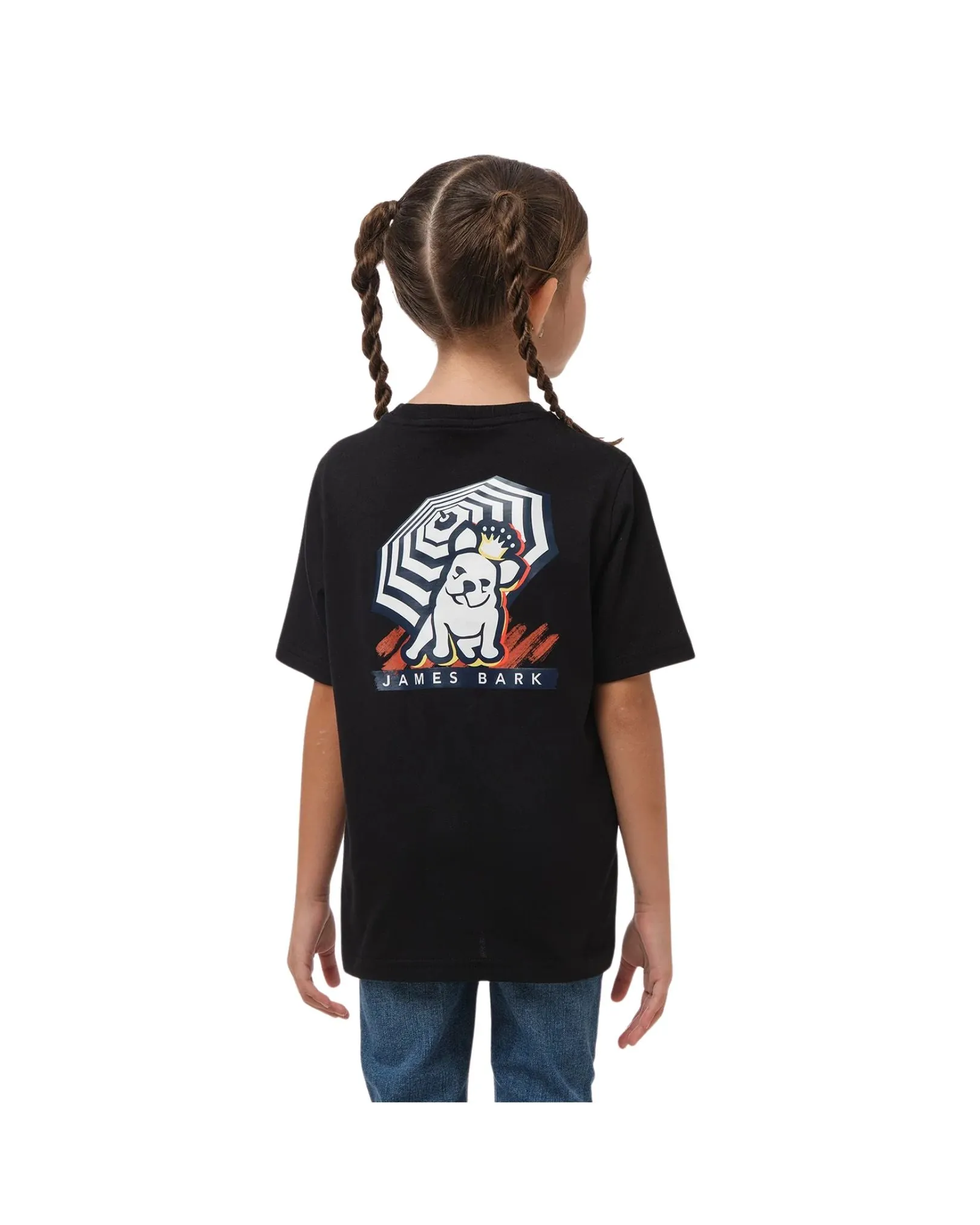 Kid's Seaside Graphic Tee - Black Beauty