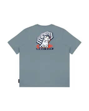 Kid's Seaside Graphic Tee - Goblin Blue