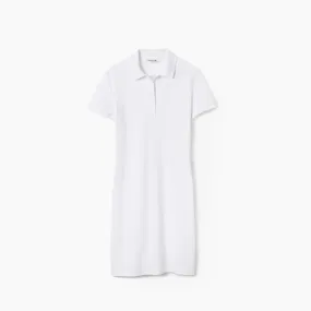 LACOSTE W' LARGE DRESS POLO BASIC LOGO & WHITE - EF5473