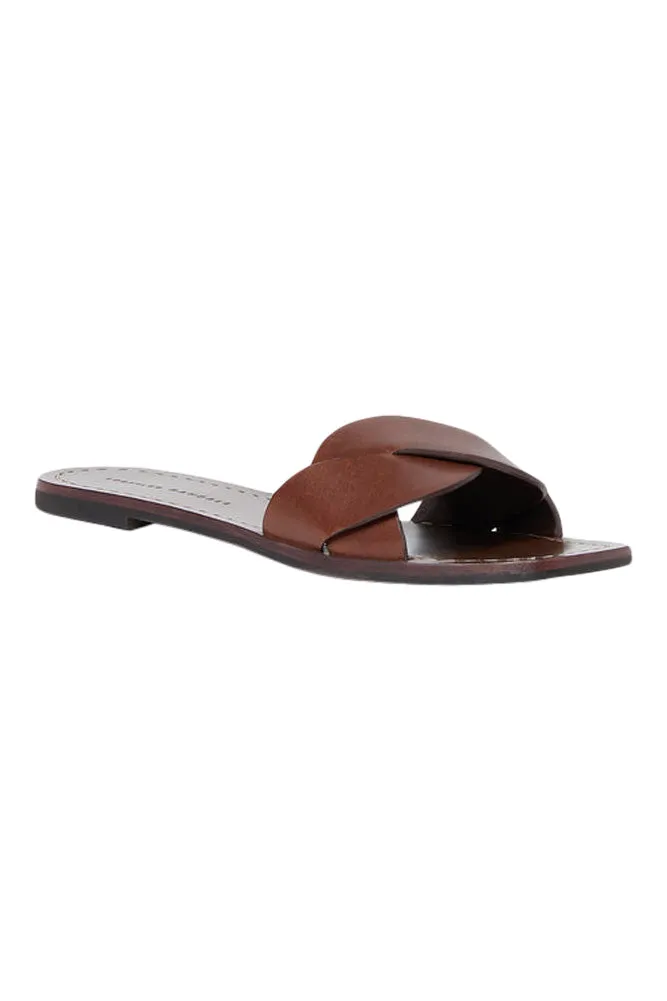 Loeffler Randall Willajo Flat Sandal in Espresso