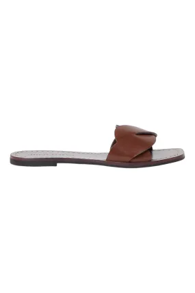 Loeffler Randall Willajo Flat Sandal in Espresso