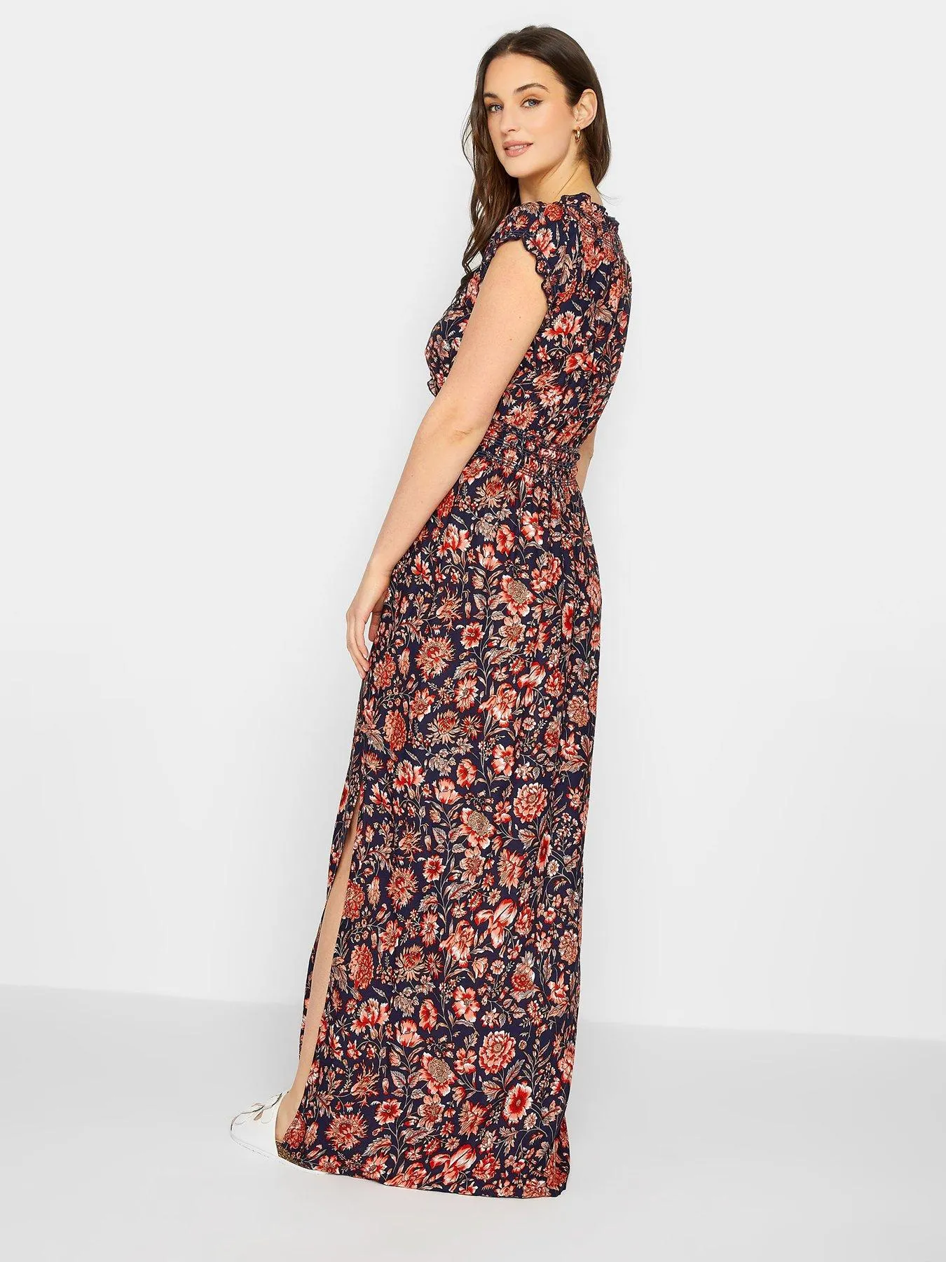 Long Tall Sally Floral Print Dress - Blue