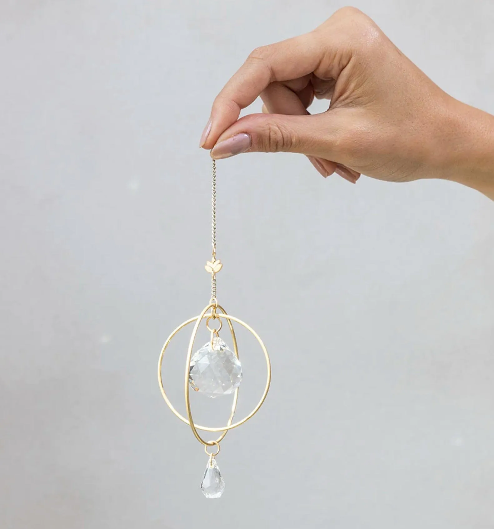 Lotus - Strength Mini Suncatcher