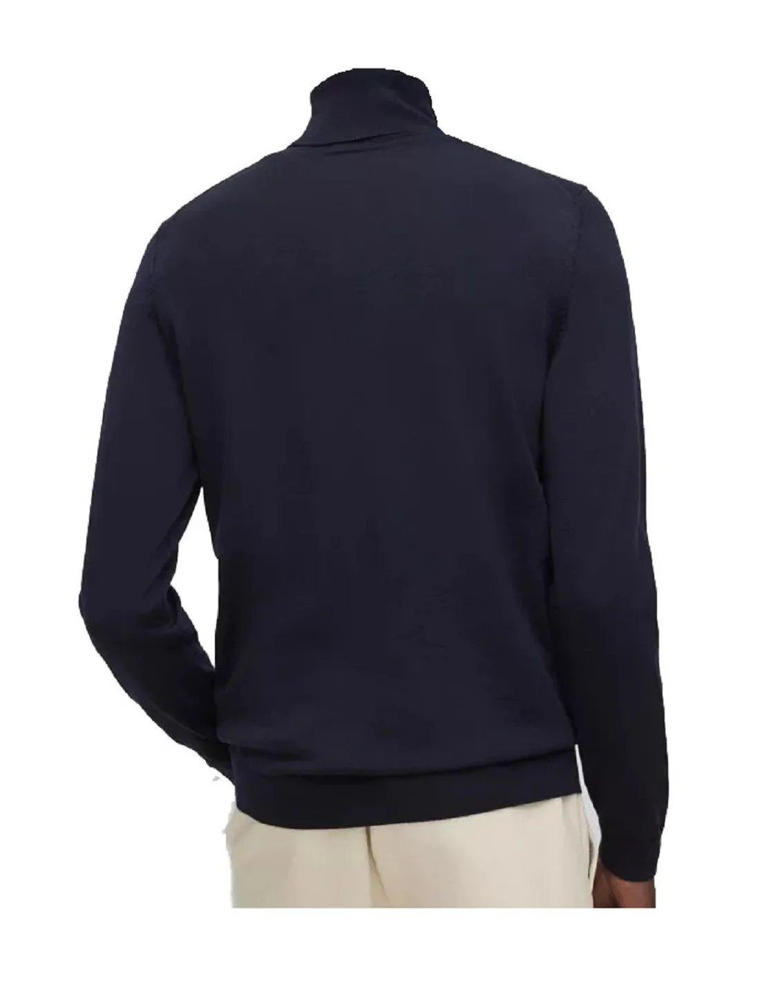 Maglione Hugo Boss uomo MUSSO P 50468262404 blu navy AI22