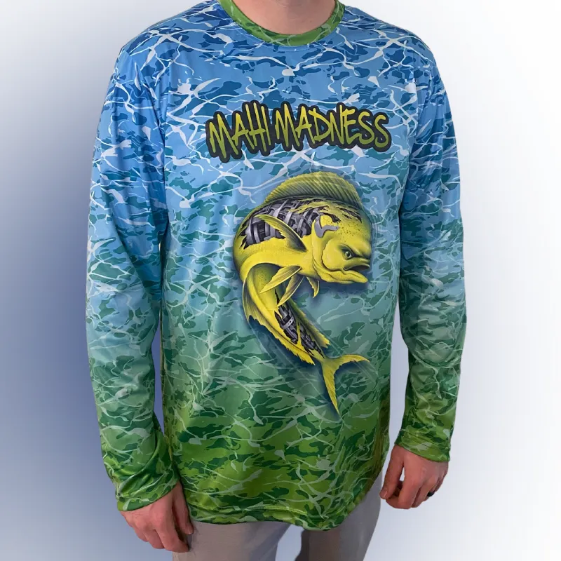 Mahi Madness Long Sleeve Big & Tall