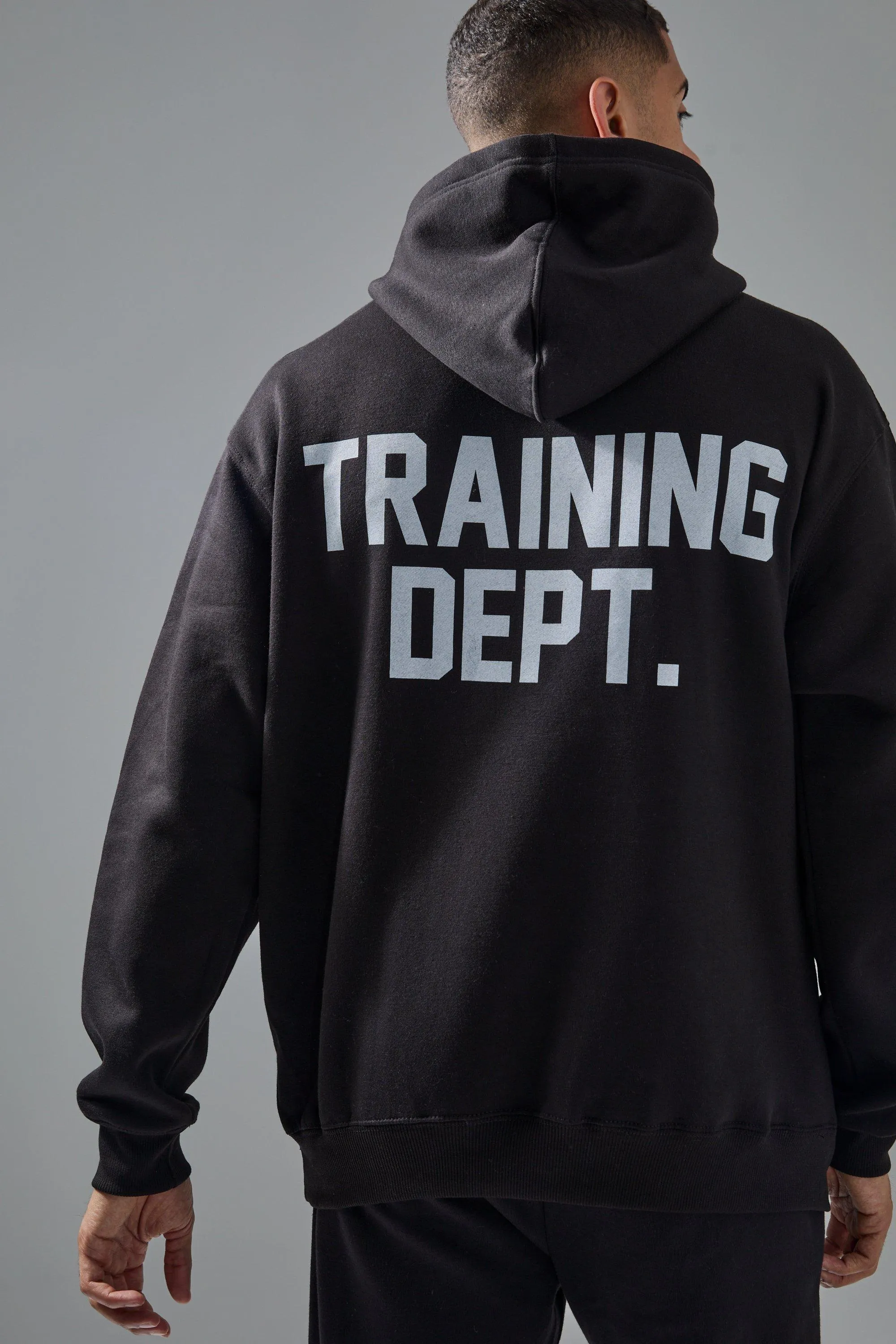 Man Active Training Dept Oversized Hoodie