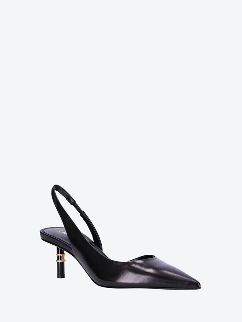 Marcie leather pumps