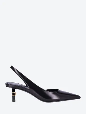 Marcie leather pumps