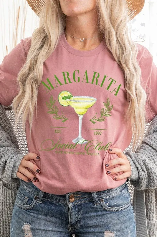 Margarita Social Club Cocktail Graphic T Shirts