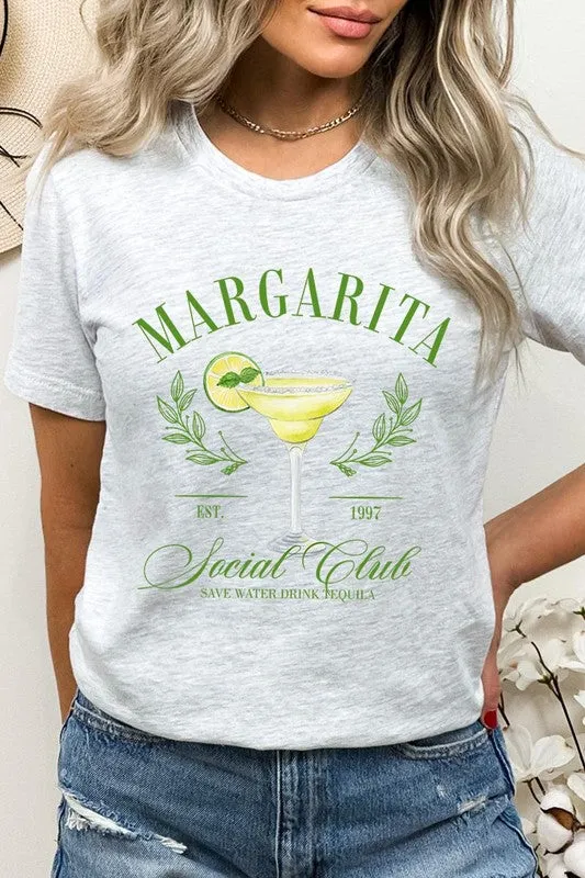 Margarita Social Club Cocktail Graphic T Shirts