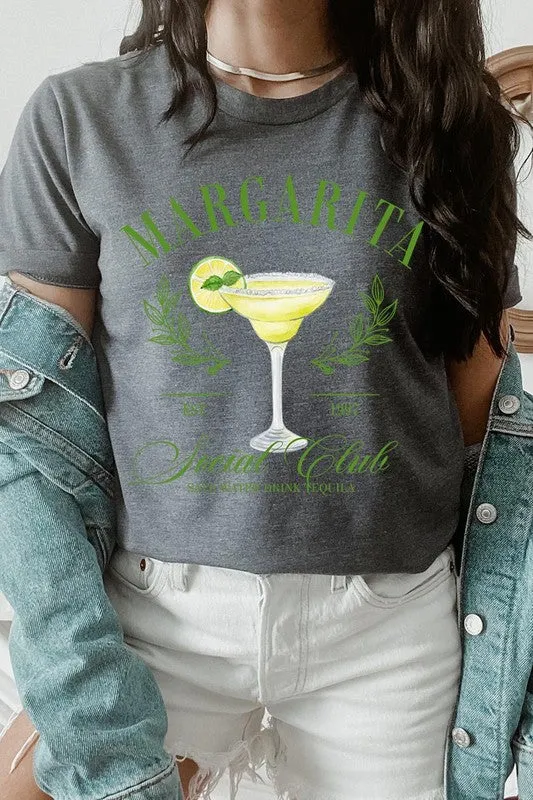 Margarita Social Club Cocktail Graphic T Shirts