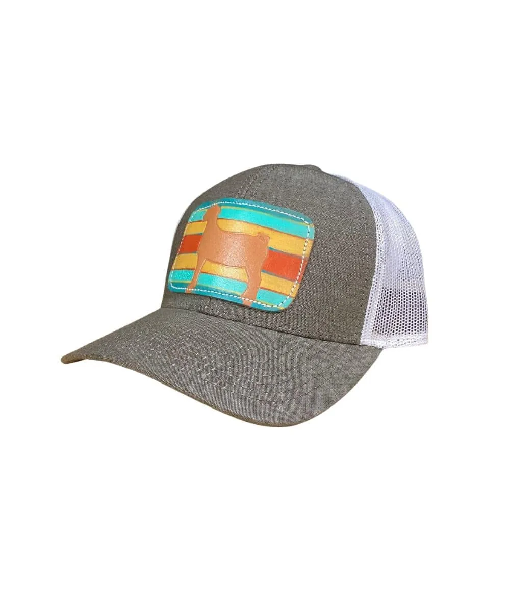 McIntire Saddlery Women's Serape Goat Cap