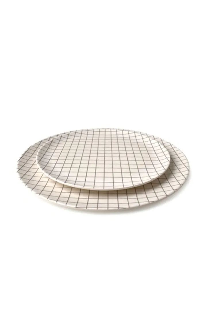 Mini Metric Side Plate - Set of 4