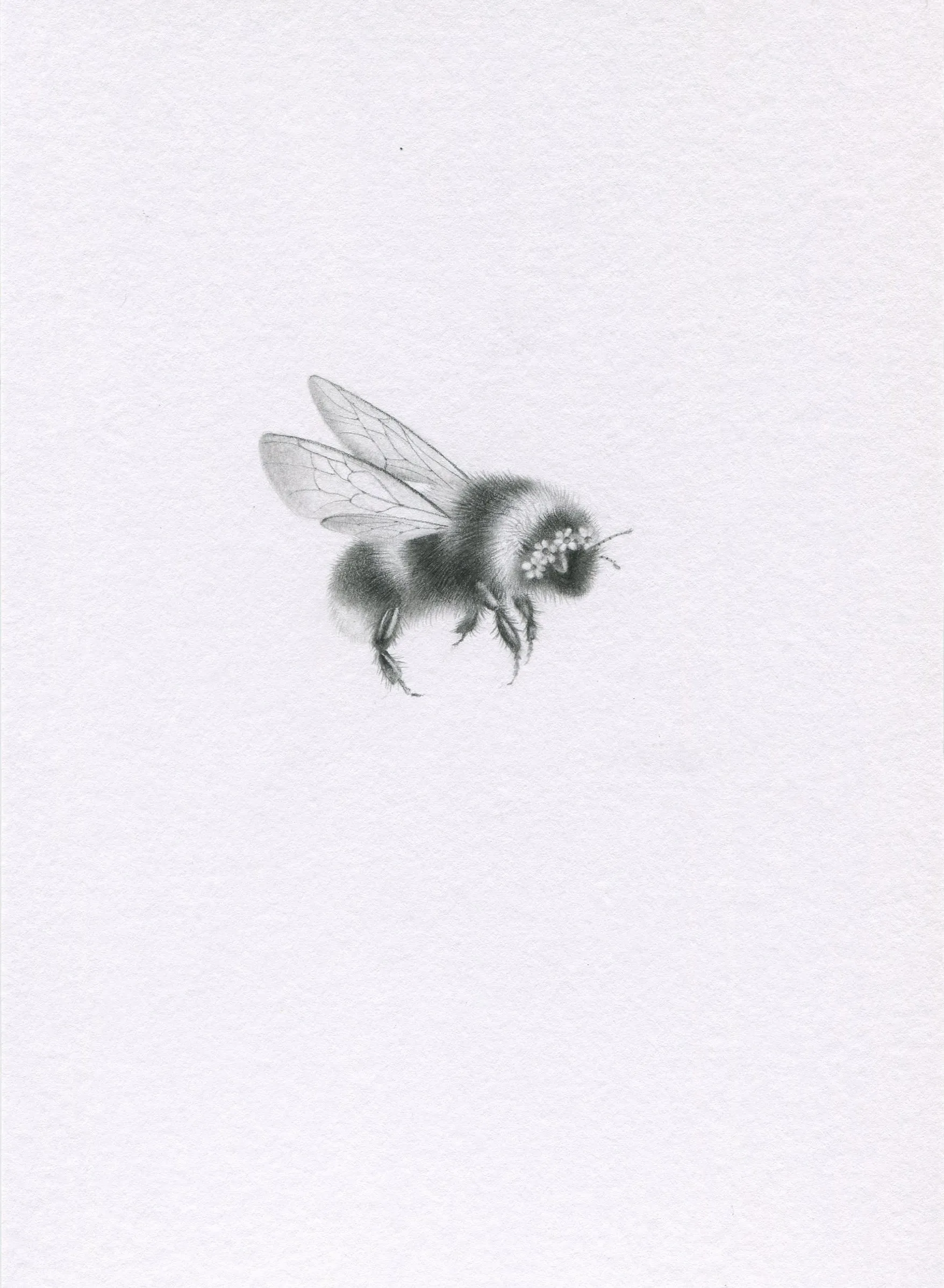 Mini one-off original 'Bumble bee 3'